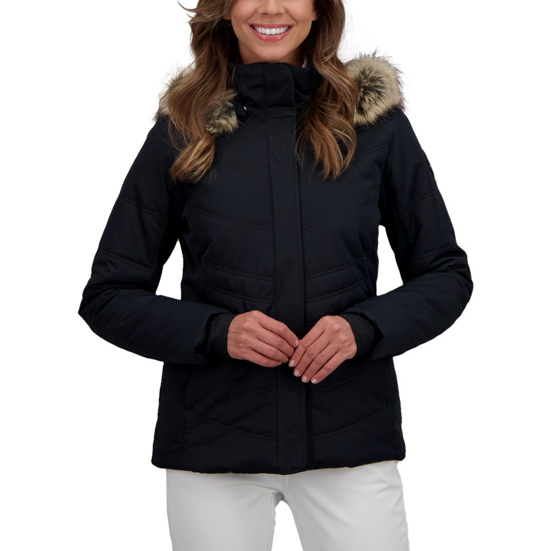 Obermeyer tuscany top jacket black