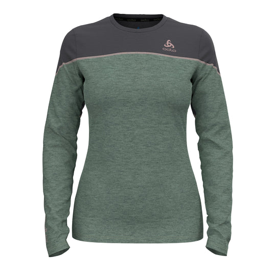 Odlo W Base Layer Top Crew Neck L/S Revelstoke PW 150