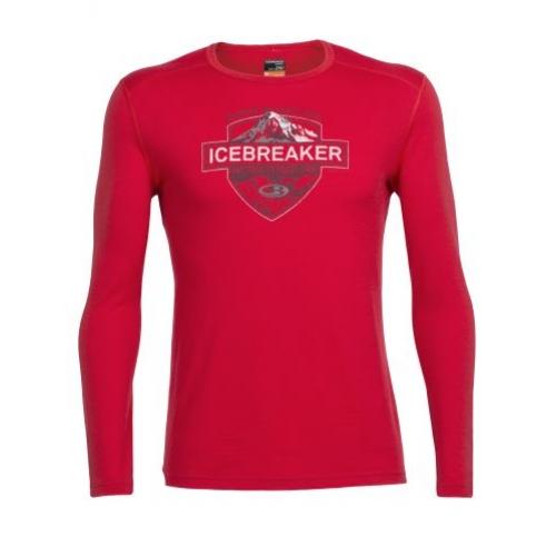 Icebreaker M Oasis LS Crewe Alpine Crest