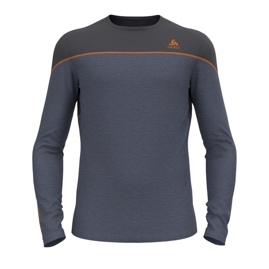 Odlo M Base Layer Top Crew Neck L/S Revelstoke PW 150