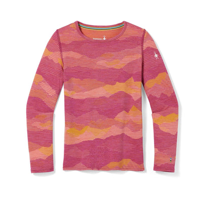 Smartwool Kids Classic Thermal Merino Baselayer Pattern Crew