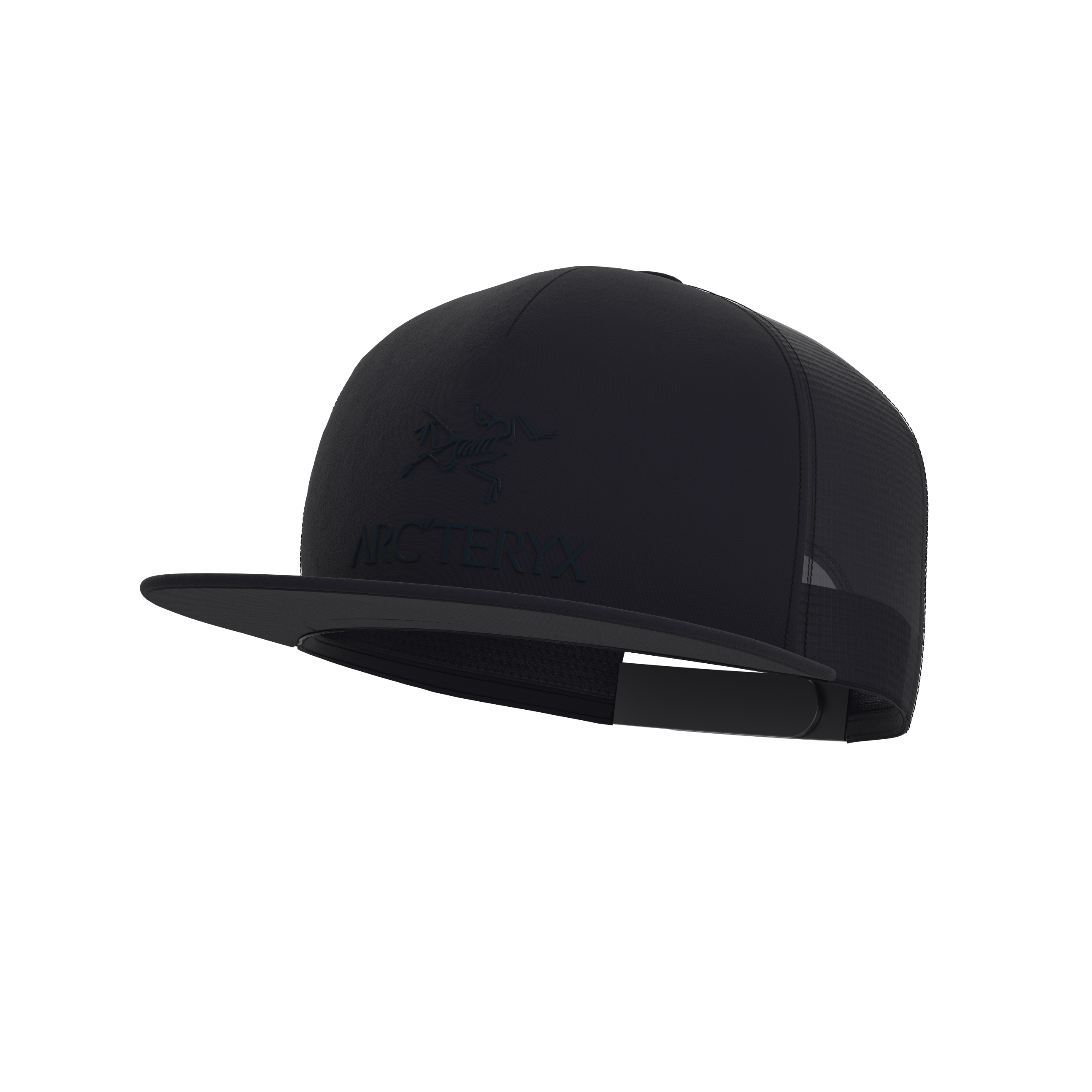 【即完品】ARC'TERYX Logo Trucker Flat Black Arc'teryx Logo Trucker Flat – The Trail Shop
