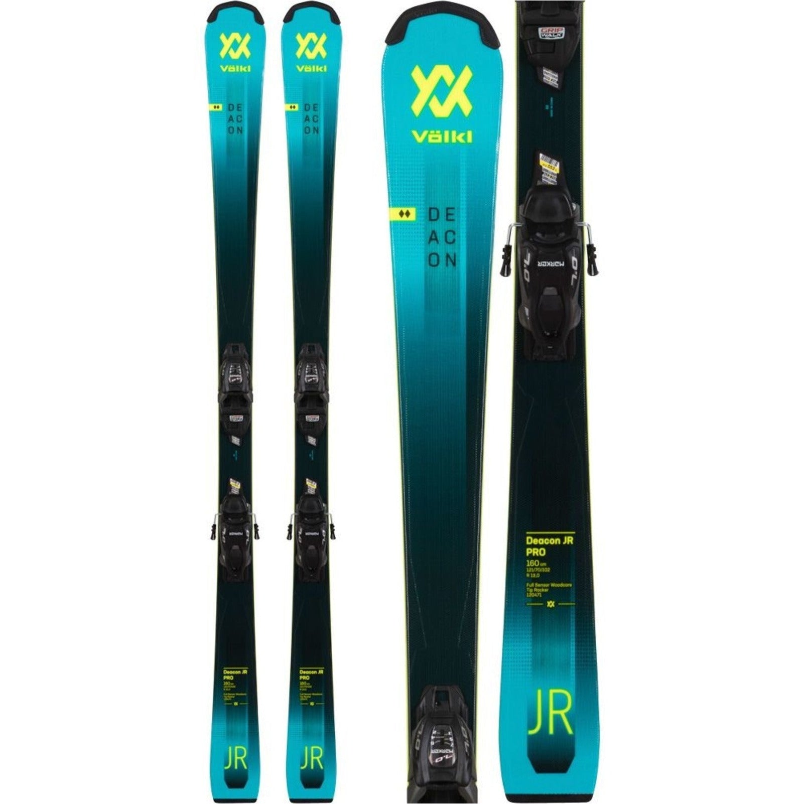 Volkl Deacon Jr Pro with VMotion 7.0 binding – Sundance Ski and Board Shop