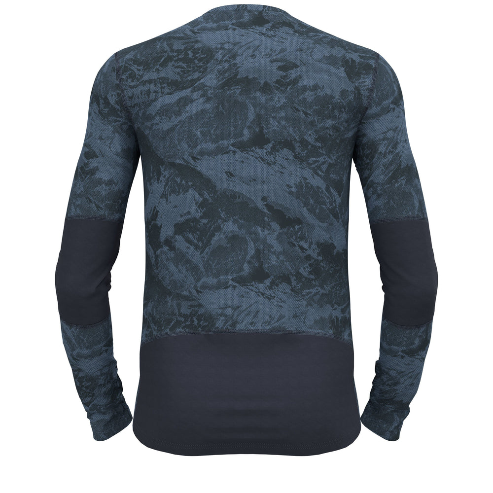 Odlo M Base Layer Top Crew L/S Whistler Eco